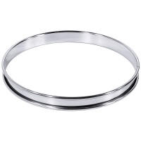 Nerezový, cukrársky ráfik s priemerom 240 mm | CONTACTO, 692/240