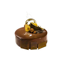 Forma na múčniky a torty SFT122 ROUND PAN, okrúhla 22x4,2 cm | SILIKOMART, Uniflex