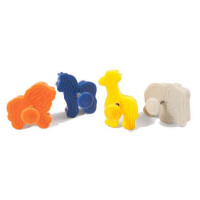 Sada 4 vykrajovátok - CUTTER ANIMALS, 47x45x18 mm | SILIKOMART, Baby Cutter