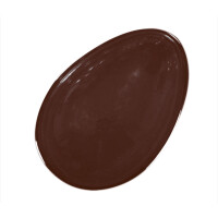 Polykarbonátová forma na polovicu čokoládového vajca - 1 ks, 220x160x85 mm - SM4000 | MARTELLATO, Smooth Half Egg