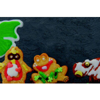 Sada 4 vykrajovátok - CUTTER FUNNY ANIMAL, 47x45x18 mm | SILIKOMART, Baby Cutter