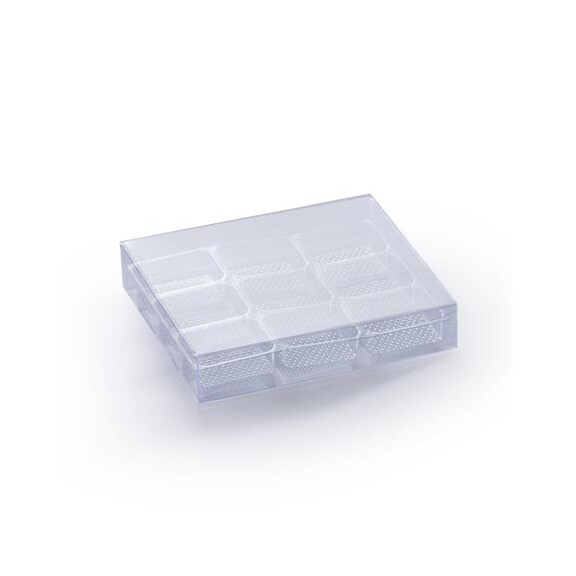 Plastový obal na čokoládu a pralinky - 110x100x20 mm, 9-místné 32x27 mm - MSC002 | MARTELLATO, Packaging