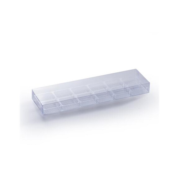 Plastový obal na čokoládu a pralinky - 220x65x20 mm, 12-místné 32x27 mm - MSC003 | MARTELLATO, Packaging