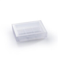 Plastový obal na čokoládu a pralinky - 100x115x23 mm, 6-místné 32x27 mm - MSC201 | MARTELLATO, Packaging