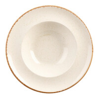 Tanier na cestoviny z porcelánu, Ø 26 cm, krémový | PORLAND, Seasons Sand