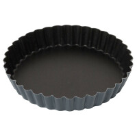 Forma na cesto s povrchom non-stick, okrúhla vlnitá 105x18 mm | CONTACTO, 6374/105