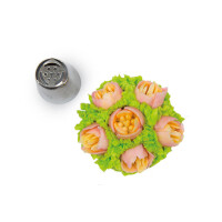 Cukrárska špička na zdobenie 10 - ø 24 mm | SILIKOMART, Flower Tubes