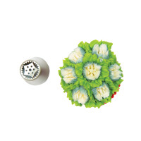 Cukrárska špička na zdobenie 49 - ø 25 mm | SILIKOMART, Flower Tubes