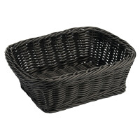 Košík na pečivo z polypropylénu, obdĺžnikový 230x185x80 mm | CONTACTO, 4785/237