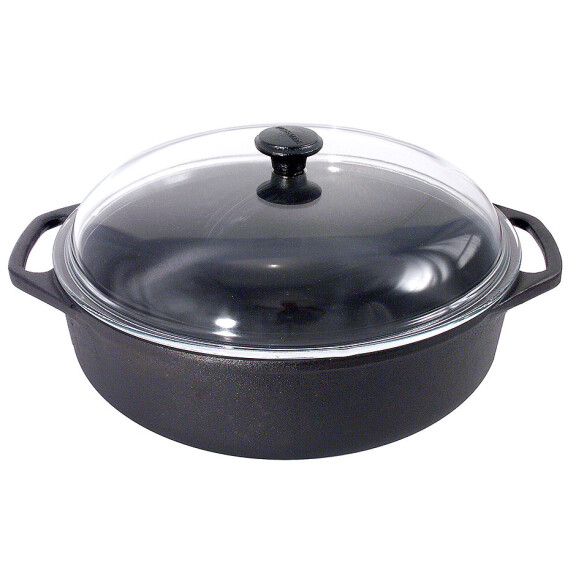 Litinový hrniec s vekom Pyrex&#x00AE;, priemer 240 mm | CONTACTO, 5779/240