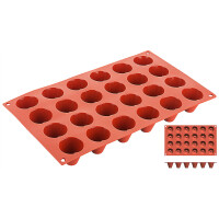 Silikonová forma na 24 báboviek 300x175x28 mm | CONTACTO, 6651/034