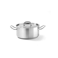 Hrniec nízky s pokrievkou Ø 240 mm 5 l | HENDI, Kitchen Line