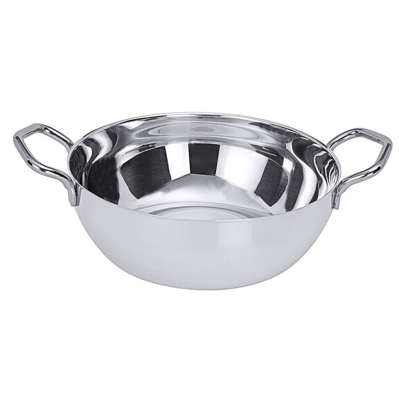 Servírovacia misa z nerezovej ocele, priemer 140 mm | CONTACTO, 6800/140