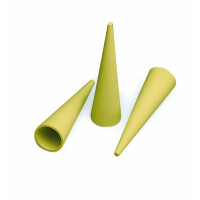 Plastové formičky na cannoli, kužeľ - 10 ks 30x120 mm - CANNOLO | MARTELLATO, Cannoli Moulds