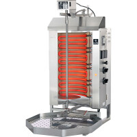Gyros/kebab gril elektrický, záťaž: 30 kg, 6 kW | POTIS, E-2