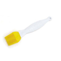 Stredný štetec so silikónovou koncovkou žltej farby 210 mm | SILIKOMART, 70.049.60.0001