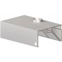 Nástenný digestor - skriňový 4000x700x450 mm | STALGAST, 9820607400