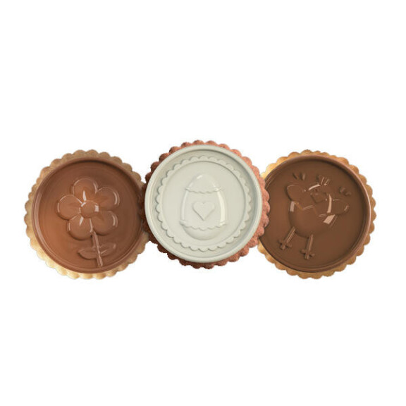 Sada na sušienky - Veľká noc, ø57x5 mm - CKC14 Cookie Easter Slim | SILIKOMART, EasyChoc