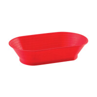 Ošatka na kysnutý chlieb, červený - 22x14 cm, 500 gr - BASKET103 | MARTELLATO, Bread Basket