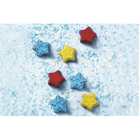 Forma na pralinky a čokoládky - zimné hviezdy, 15x 30x15 mm, 7 ml - SCG45 Winter Stars | SILIKOMART, EasyChoc 3D Choco