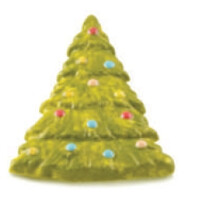Forma na čokoládu - stromček, 2x 170x135x34 mm - 904235 Albero di Natale su Stecco | SILIKOMART, EasyChoc