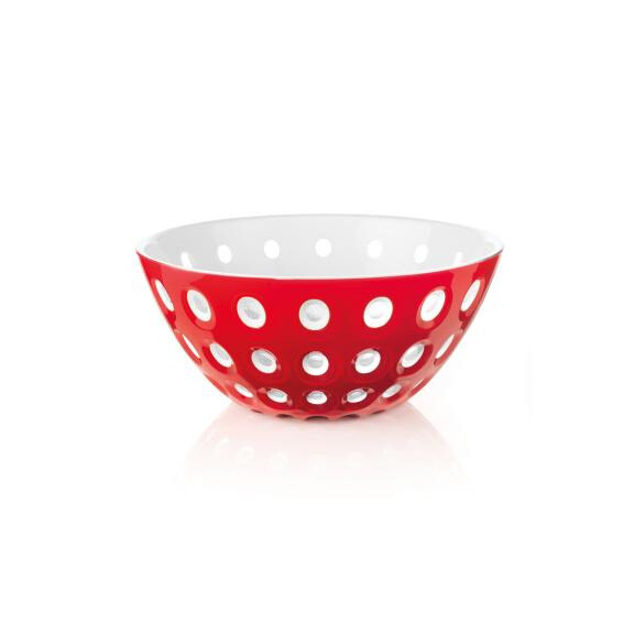 Miska, priemer 25 cm, farba červenobiela | GUZZINI, LE MURRINE