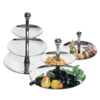 Etažér na ovocie 2-patrový 160/270x220 mm | CONTACTO, 59/002