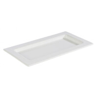Porcelánová obdĺžniková tácka GN 1/1 20 mm | APS, Frames