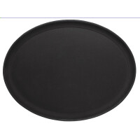 Podnos na servírovanie, laminovaný oválny 265x200x10 mm | CONTACTO, 5308/261