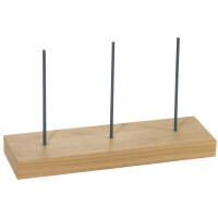Bodec na lístky na drevenom podstavci 195x60x110 mm | CONTACTO, 1041/003