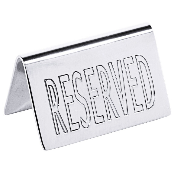 Informačné štítky "Reserved" 65x40 mm | CONTACTO, 1055/002