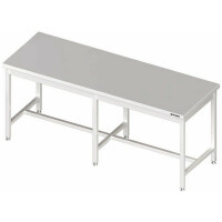 Nerezový pracovní stůl bez police 2200x800x850 mm, centrální | STALGAST, 980098220