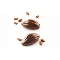 Sada forem pro přípravu chlazených dezertů - 6 ks, 120 ml, 102x57x42 mm - Cacao 120 | SILIKOMART, 3D Fruits