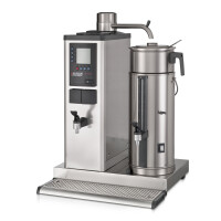 Prekvapkávač kávy s kohútikom, 1 termoska 5 l na ľavej strane, 400 V | BRAVILOR BONAMAT, B5 HW L/R