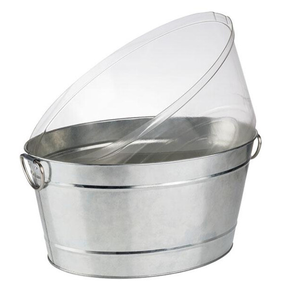 Chladiaca nádoba na alkohol Ø 50 cm, chróm | APS, Tin