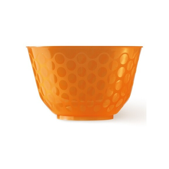 Miska Scoop na dezerty z oranžového plastu, 0,5 l, balenie 50 kusov | ALCAS, 140/8