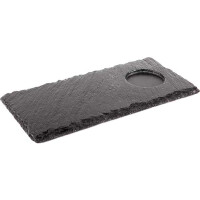 Tácka na servírovanie z bridlicového kameňa 250x120 mm | APS, 00986