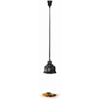 Tepelná lampa IWL250D SW, Ø 230 mm, regulácia výšky, čierna | BARTSCHER, 114273