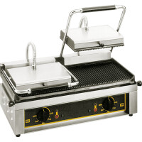 Kontaktný grill MAJESTIC, dvojitý 600x385x220 mm | ROLLER GRILL, 777217