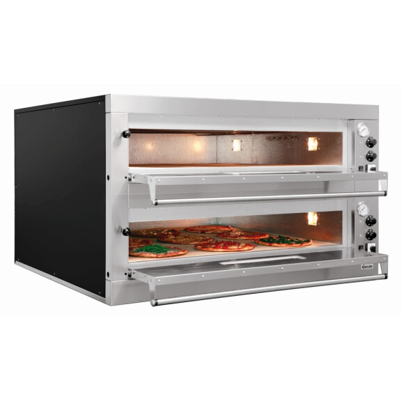 Dvojkomorová pec na pizzu ET 205, 1310x1270x760 mm | BARTSCHER, 2002170