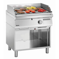 Lávový plynový gril séria 700, 800x700x850 mm | BARTSCHER, 2856311