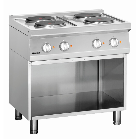 Elektrický sporák séria 700, 800x700x850 mm, 4 platničky | BARTSCHER, 286104