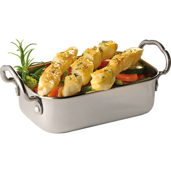 Mini pekáč na servírovanie jedla 145x95x65 mm | APS, Snack Holder