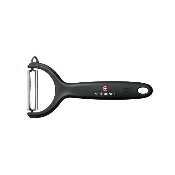 Škrabka na paradajky a kiwi, zúbkovaná, čierna | VICTORINOX, 7.6079