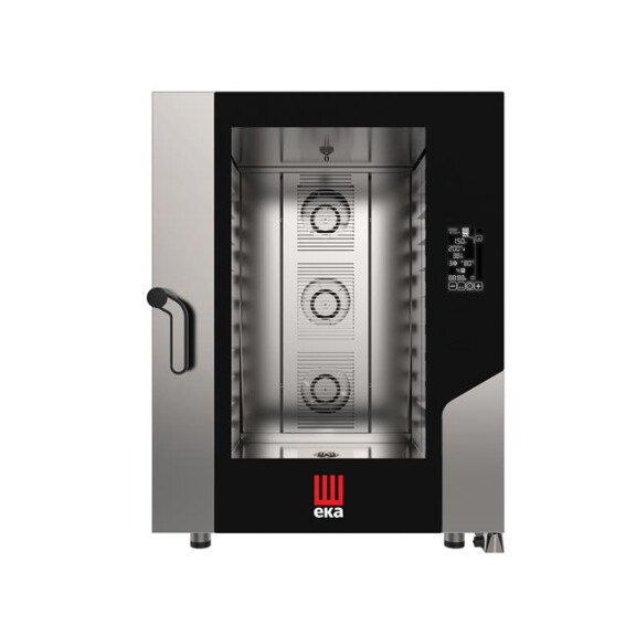 Konvektomat pre cukrárstvo a pekárstvo Millenial Black Mask Bakery 10 x 600 x 400 elektrický, bezprostredný nástrek vody | EKA, MKF1064BM