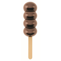 Forma na nanuky Pavogel Snack + drievka 50 ks, sada - 25x60 mm, 20 ml - PL11 | PAVONI, Bubbles