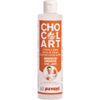 Farbivo z kakaového masla Chocolart - oranžové, 200 g | PAVONI, LB06