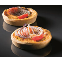 Mikroperforovaná forma na múčniky a dezerty - 300x400 mm, 6 ks x 90/100x20 mm, 140 ml - FF4311S | PAVONI, Formasil