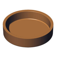 Vložka - forma pre zariadenie COOKMATIC a COOKMATIC SPECIAL na 8 kusov o rozmeroch 90x20 mm, kruh | PAVONI, PIASTRA45