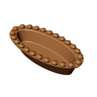 Vložka - forma pre zariadenie COOKMATIC a COOKMATIC SPECIAL na 30 kusov o rozmeroch 67x33x18 mm, ovál | PAVONI, PIASTRAE